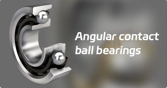 Angular contact ball bearings 6