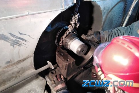 風機軸承位磨損修復步驟及方法