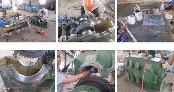 索雷現(xiàn)場(chǎng)修補(bǔ)軸承室磨損的工藝步驟