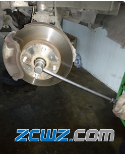 汽車輪胎軸承拆卸步驟