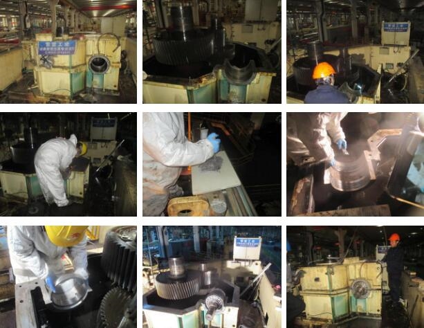 如何快速修復減速機軸承室磨損的?