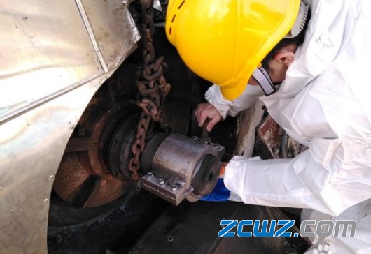 風機軸承位磨損修復步驟及方法