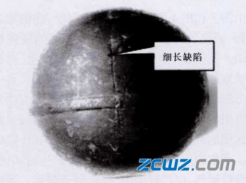 軸承鋼球缺陷毛坯原因及分析