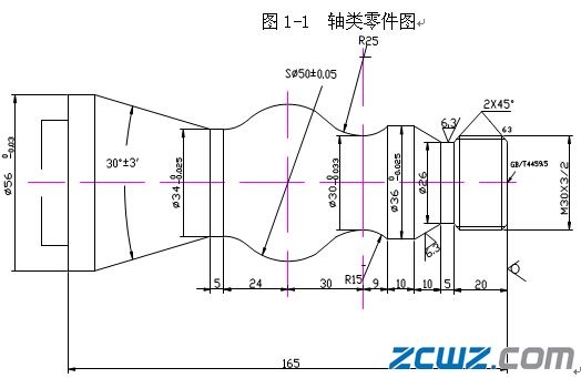 軸類(lèi)零件的編程與加工
