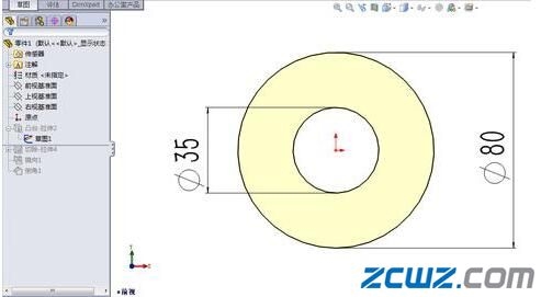 軸承套設(shè)計(jì)-SOLIDOWORKS入門到精通(28)