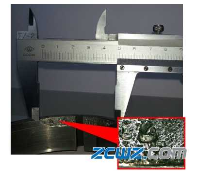 圓錐滾子軸承滾道破損和貫穿裂紋故障分析