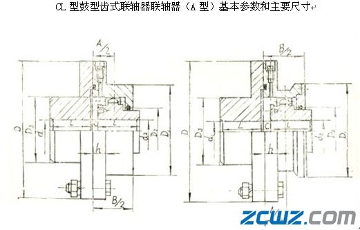 聯(lián)軸器型號(hào)